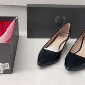 Vince Camuto Kitten Heel Navy